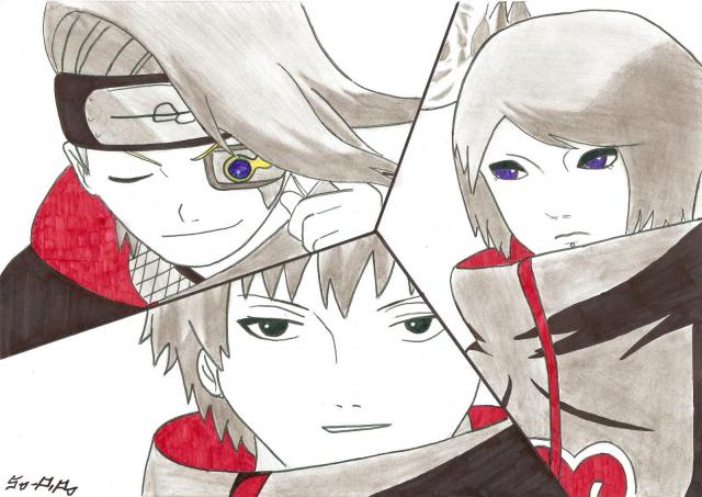 Three Artists Of Akatsuki